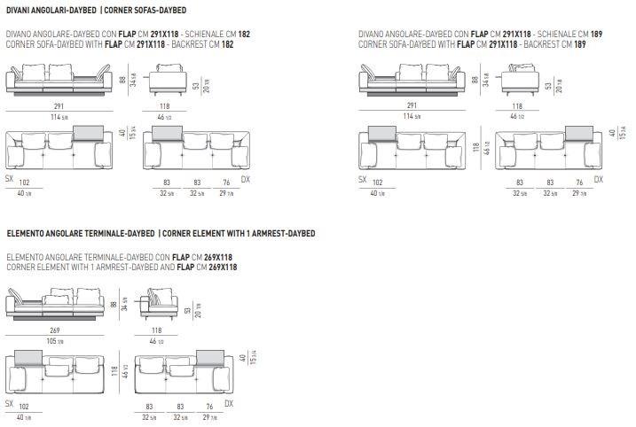 Minotti Секционный кожаный диван Connery sun-id-1360756 - Вид №23