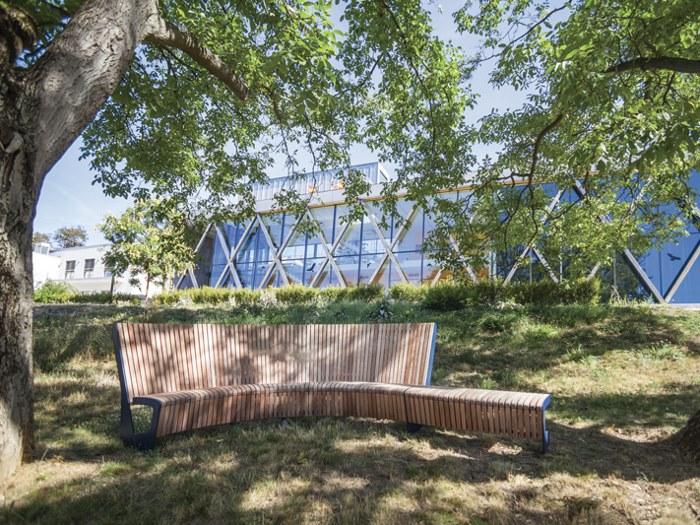 mmcité1 Изогнутая скамья со спинкой sun-id-1493570 - Вид №1