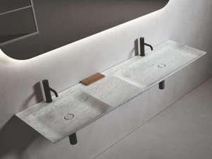 Подвесная раковина настенная овальная Boffi  белая