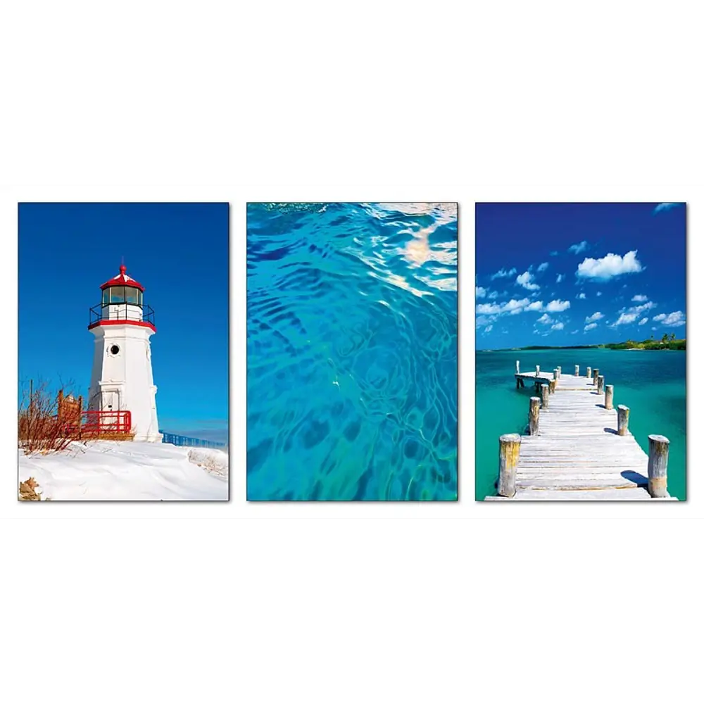 Набор постеров Цвет моря 30x40 см АРТ ДИЗАЙН STLM-2110311