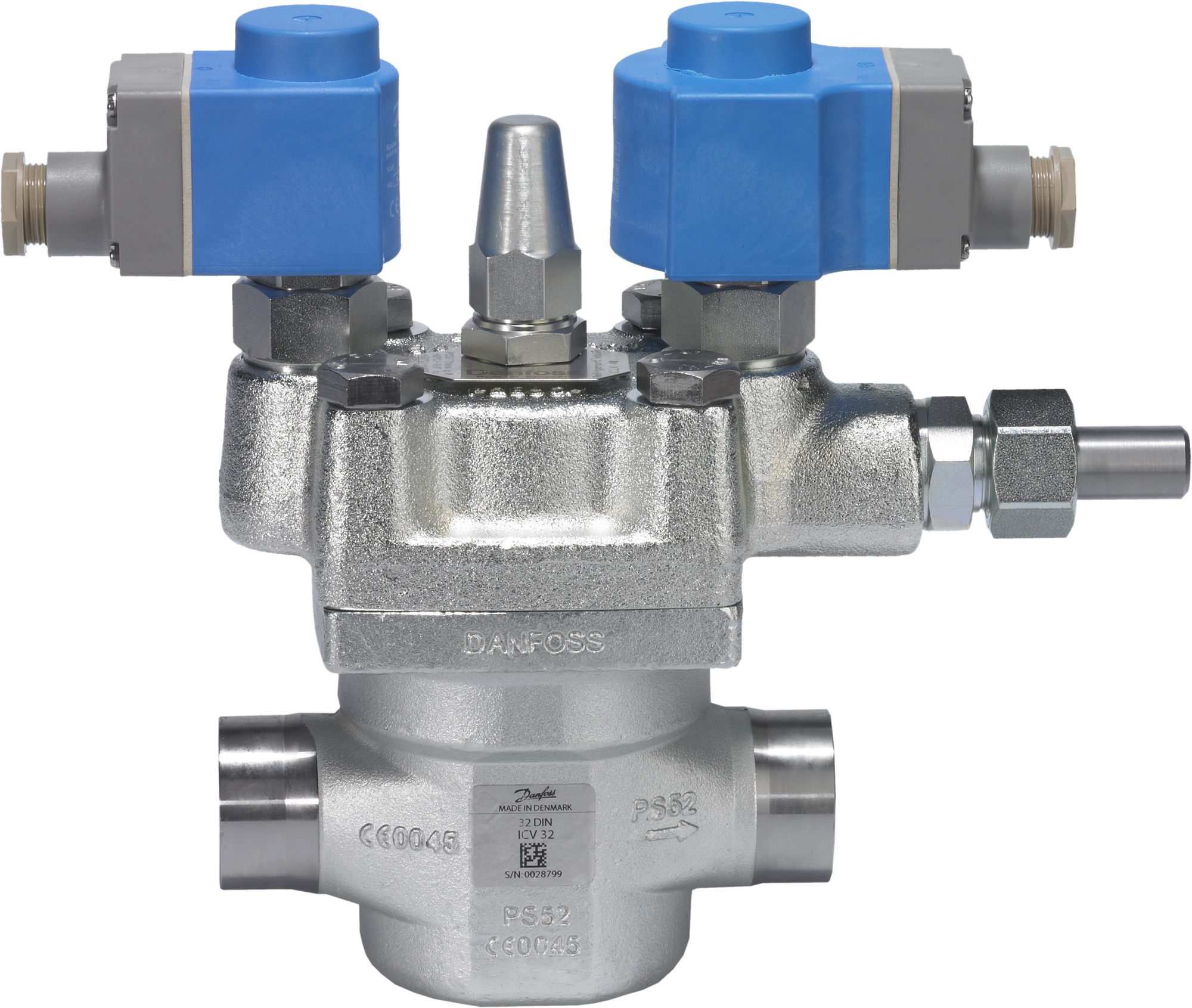 Danfoss ICLX — двухступенчатые клапаны ICLX 65 (D 80) Клапан соленоидный 027H8040  - Вид №14