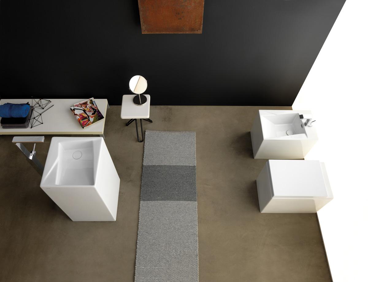 OZBI011 Напольное биде приставное GSG CERAMIC - Вид №2