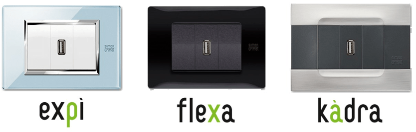 Simon Urmet Электрическая розетка с usb sun-id-1401962 - Вид №2