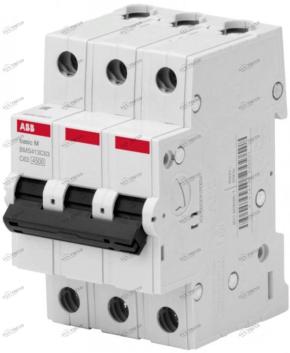 Автоматический выключатель ABB SН203 3Р 6кА 50А 7404