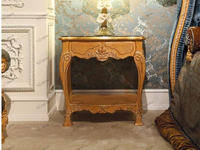 Bellotti Ezio Тумбочка из маринованного дерева округлая 3680 3671 