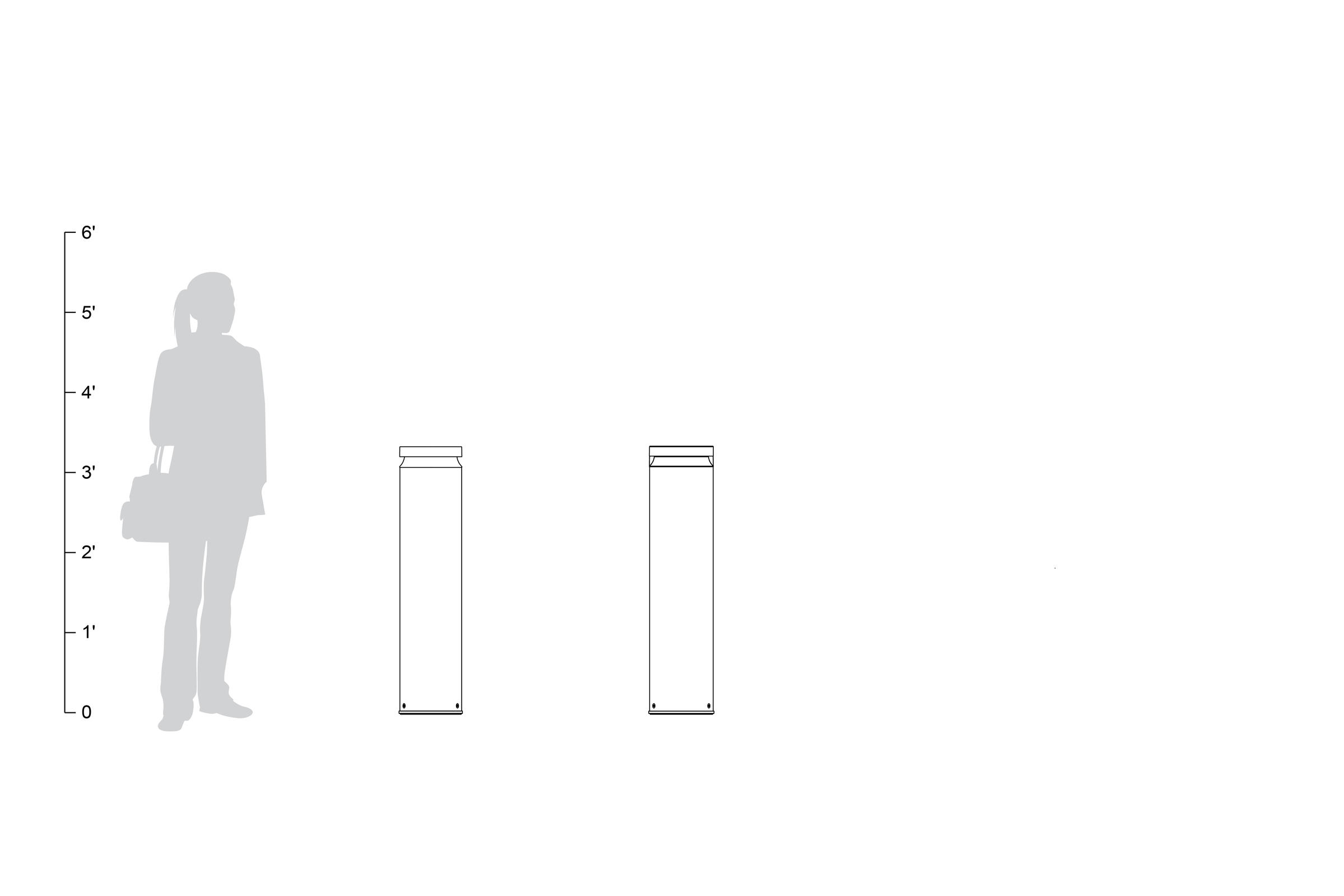 FSRT230 Столбик безопасности helio m30 / k4, серия 900  Forms-surfaces  - Вид №15