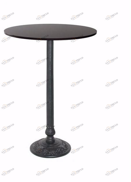 Vela Arredamenti Высокий стол из чугуна по контракту Bafio Bafio-43-ff 