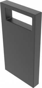 GLSCFS3 Консоль напольная одинарная для монтажа раковины GSG CERAMIC GLASS