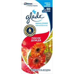 Мини-спрей Glade «После дождя» сменный блок