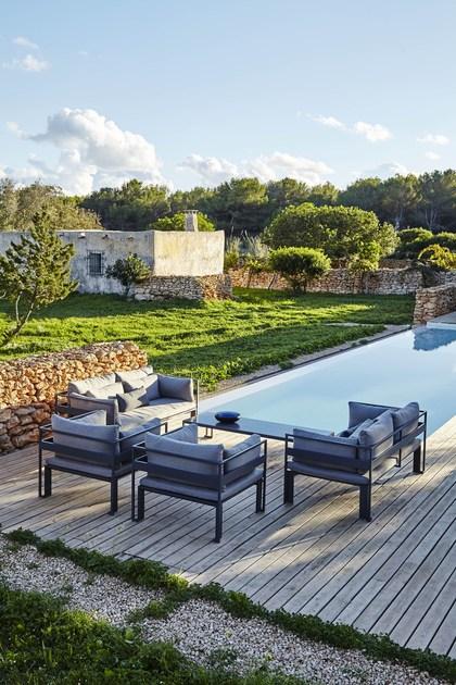 GANDIABLASCO 2-х местный алюминиевый диван Jian sun-id-1470578 - Вид №7