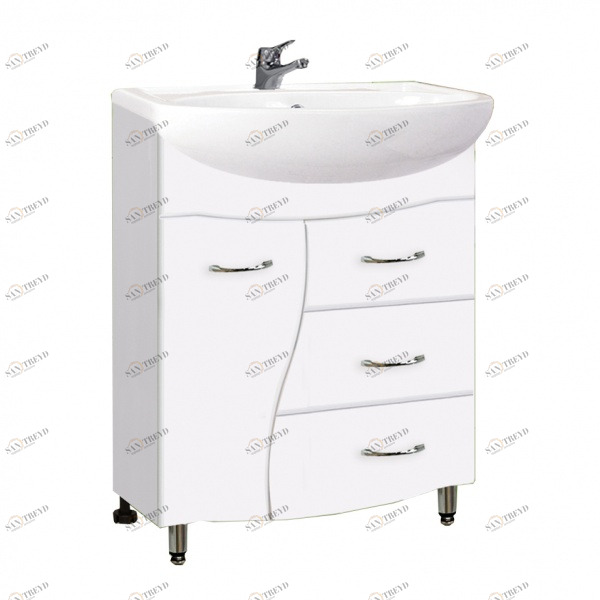 Тумба Стелла 650-8 3 ящика 10287 VAKO 2323113