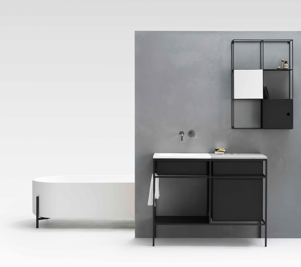 Ex.T Frame Настенный умывальник comp_gm1-ss-cs - Вид №5