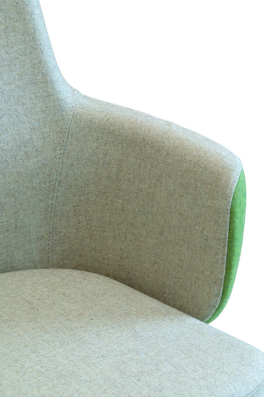 Шерстяное кресло с подлокотниками Leyform ARCH-00012056 - Вид №2