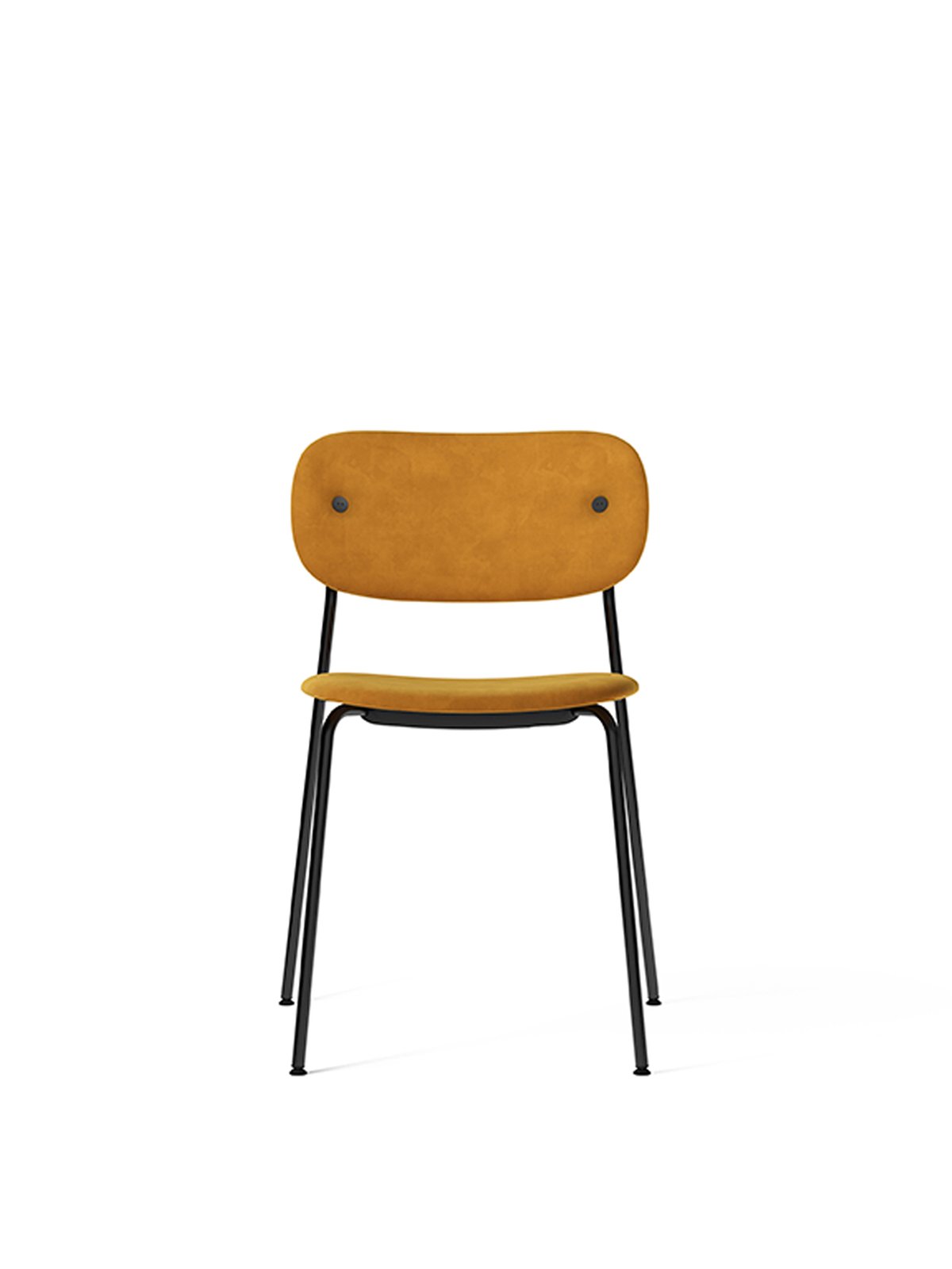 1179008-000302ZZ MENU Обеденный стул, полностью обитый, черный Доппиопанама - T14012 / 004  - Вид №8