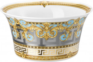 10588912 Rosenthal Versace Салатник Rosenthal Versace Престиж Гала 20см, фарфор, голубой Фарфор