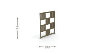 Веревочный садовый перегородочный экран Talenti Scacco ARCH-00117911 - Вид №7