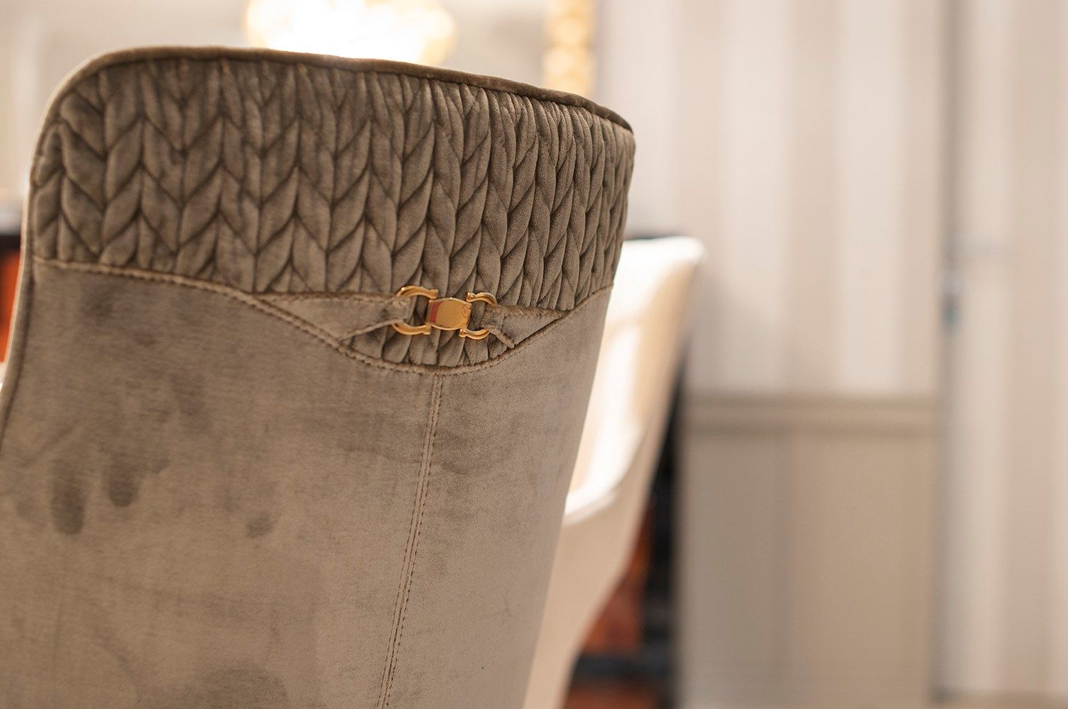 Кожаный мягкий стул Formitalia купол ARCH-00033203 - Вид №11