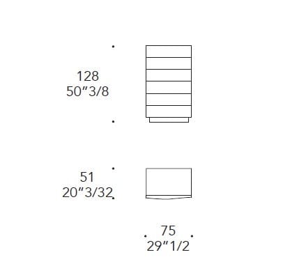 Деревянный комод REFLEX волна ARCH-00075837 - Вид №2