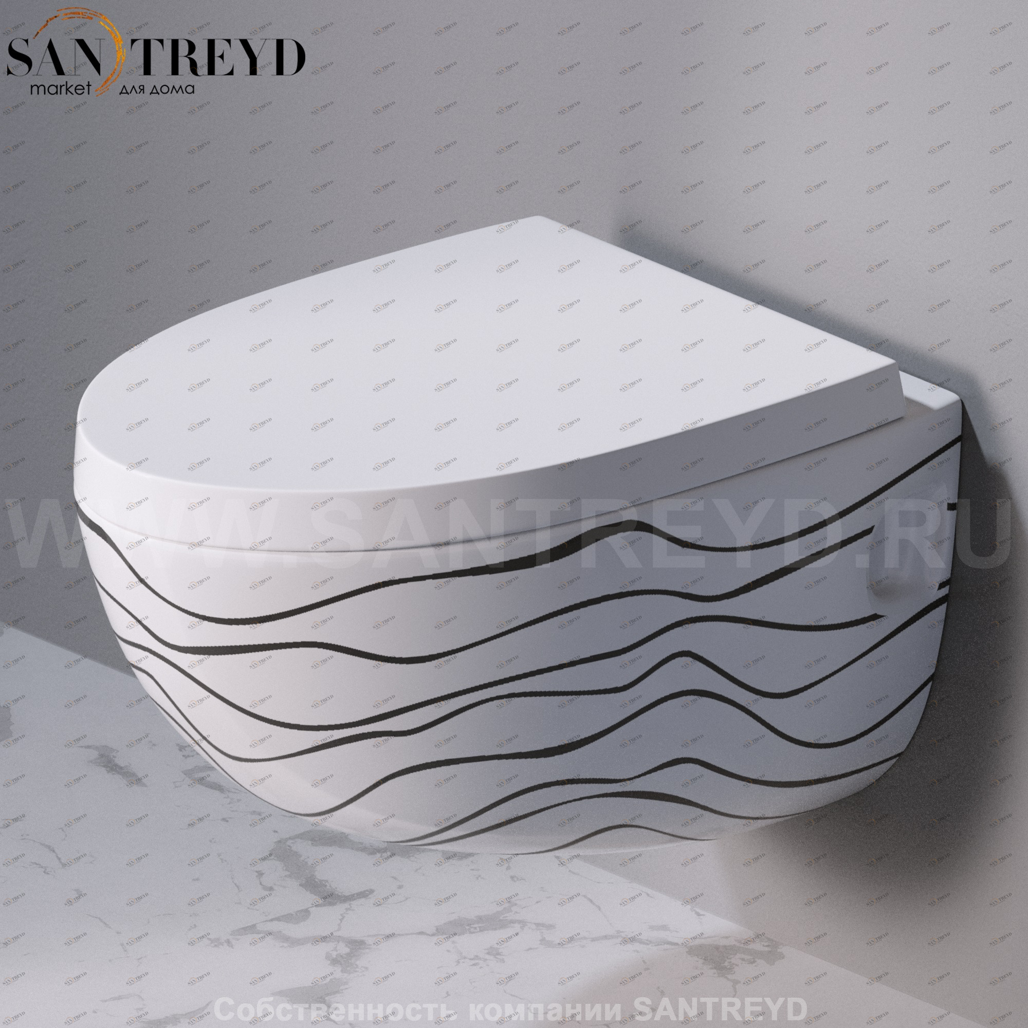 S511.410 Подвесной унитаз настенный Белый A. e T. Italia OVAL Италия AeT ITALIA