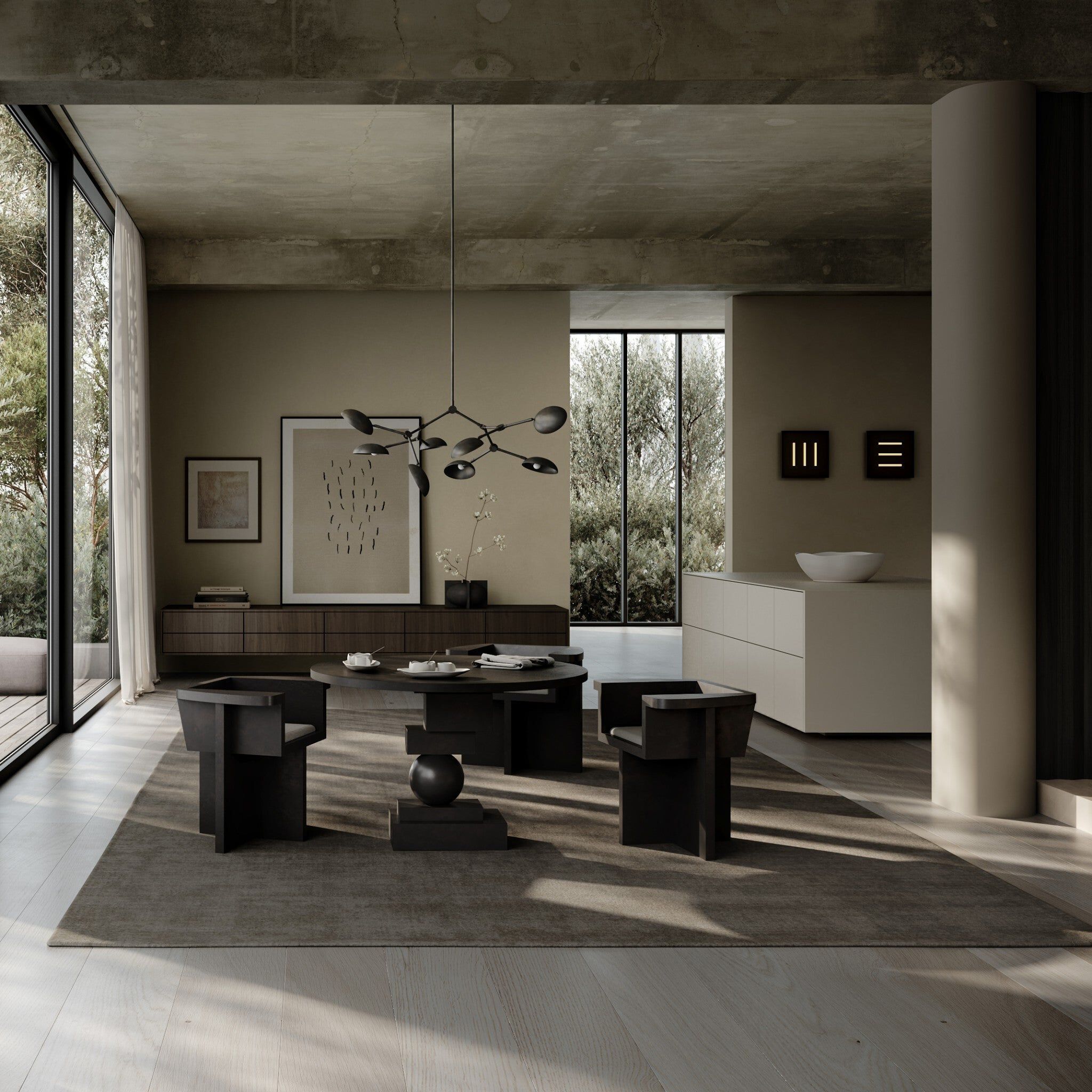 Светодиодный настенный светильник 101 Copenhagen Trois ARCH-00022006 - Вид №1