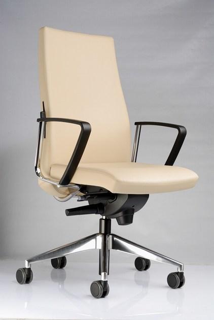 Ares Line Кожаное кресло для руководителя со средней спинкой Trendy family sun-id-1369797 - Вид №4