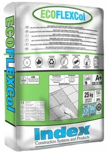 INDEX Цементно-полимерный клей с повышенной адгезией