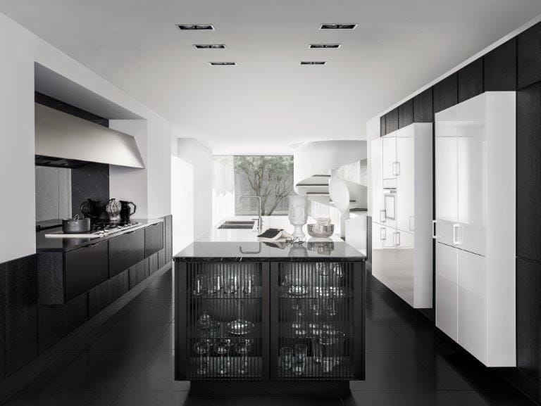 Кухня с профилированной дверью 6,5 мм SieMatic SieMatic PURE - SE 3003 R ARCH-00124044