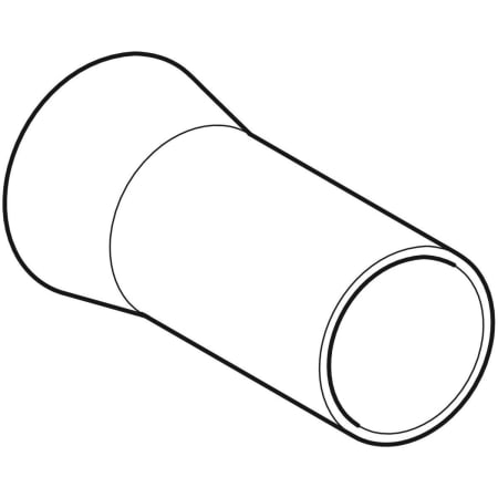 32421 Переходник Geberit Mapress из нержавеющей стали, с концевиком для сварки и гладким концевиком Geberit  - Вид №1