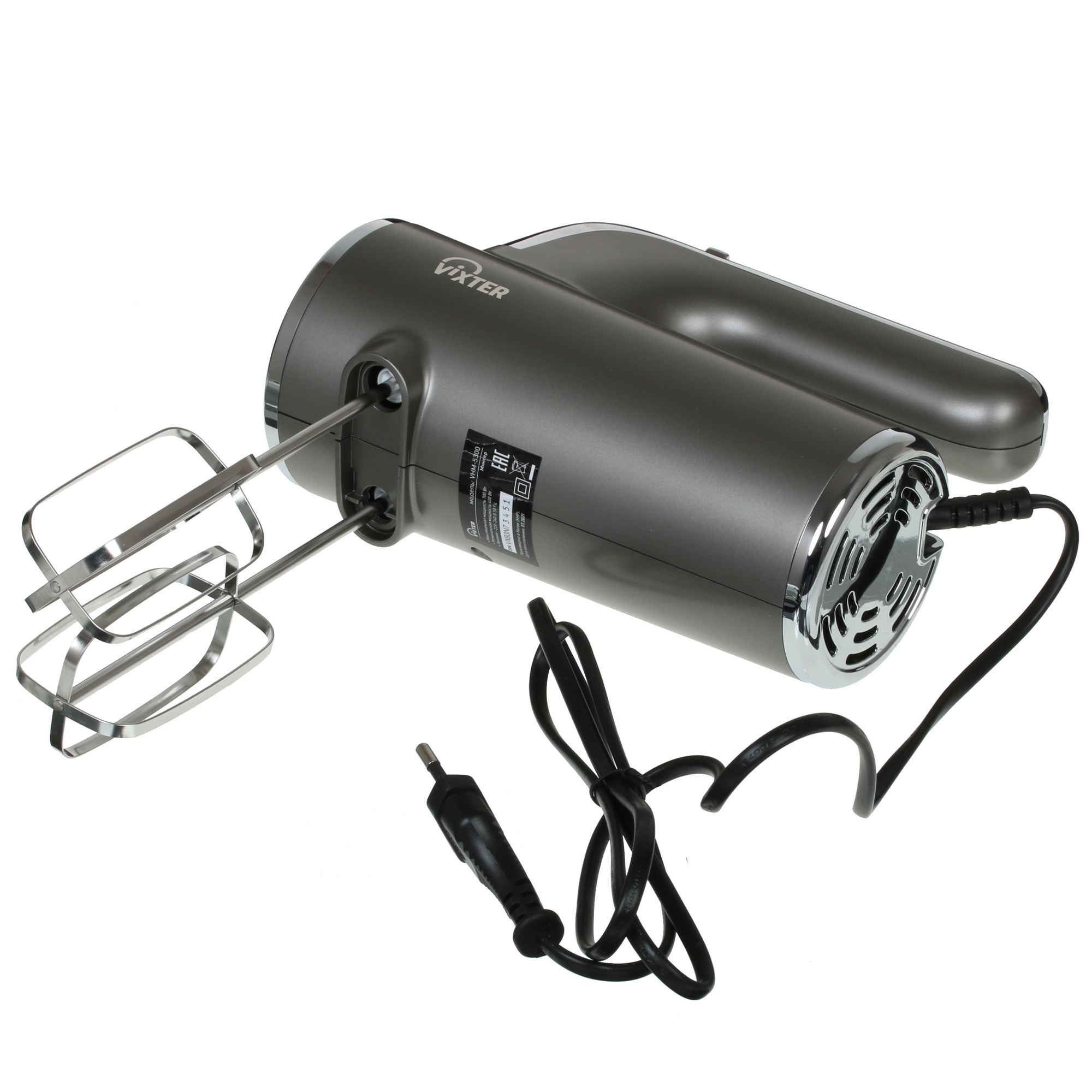 5300680 Миксер VIXTER VHM-5300 серый STDN-0026311 - Вид №4