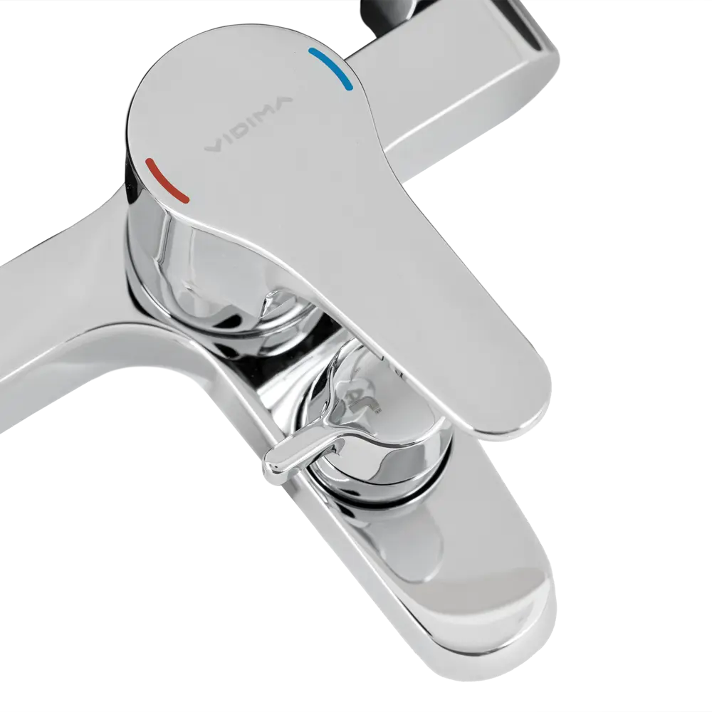 Смеситель для ванны Vidima Next однорычажный цвет хром STLM-2014796 - Вид №1