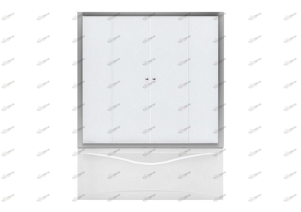 00175831 Душевое ограждения на борт вынны Aquanet Россия AQ5