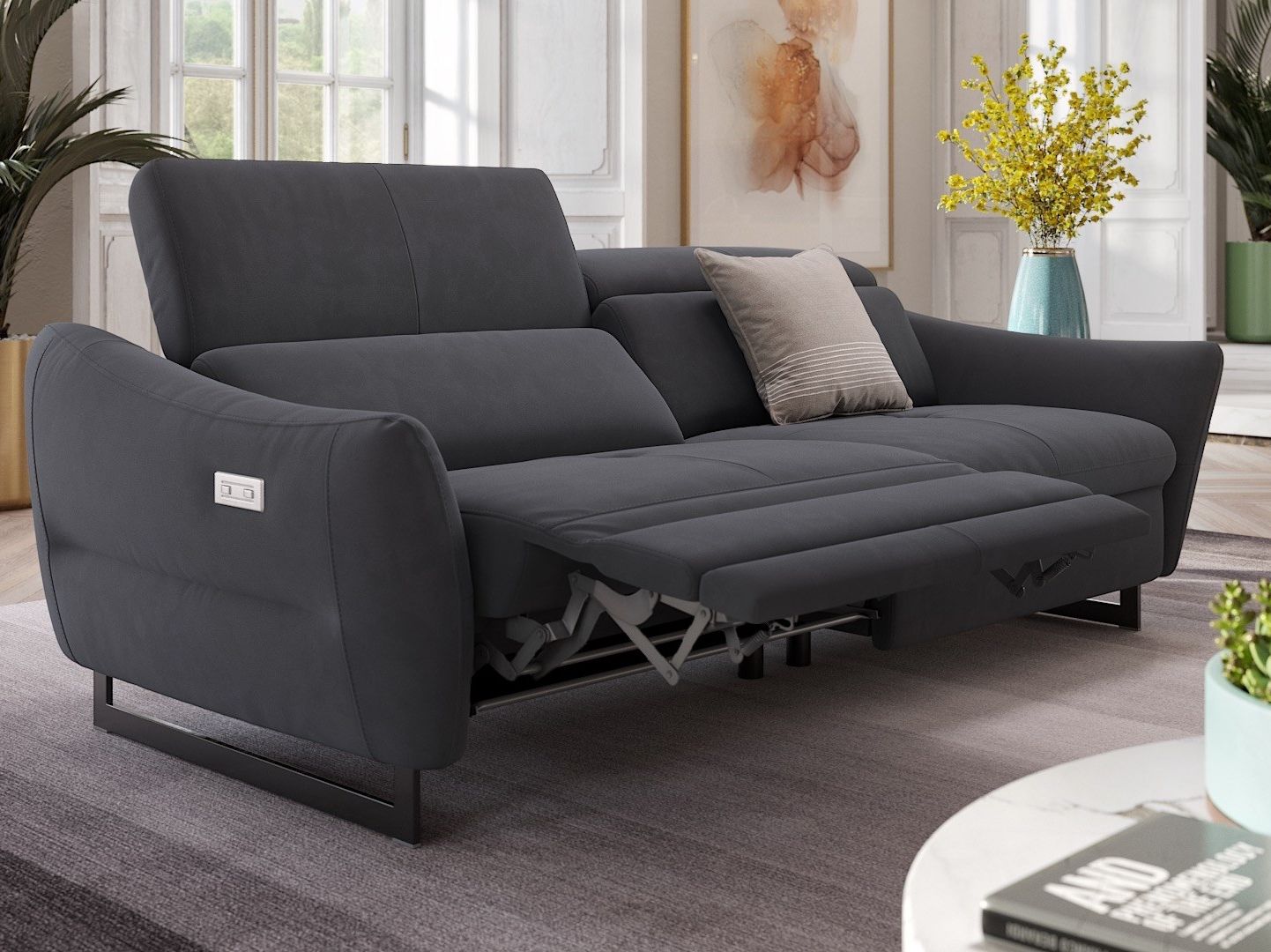 3-местный тканевый диван Sofanella MODENA ARCH-00100443