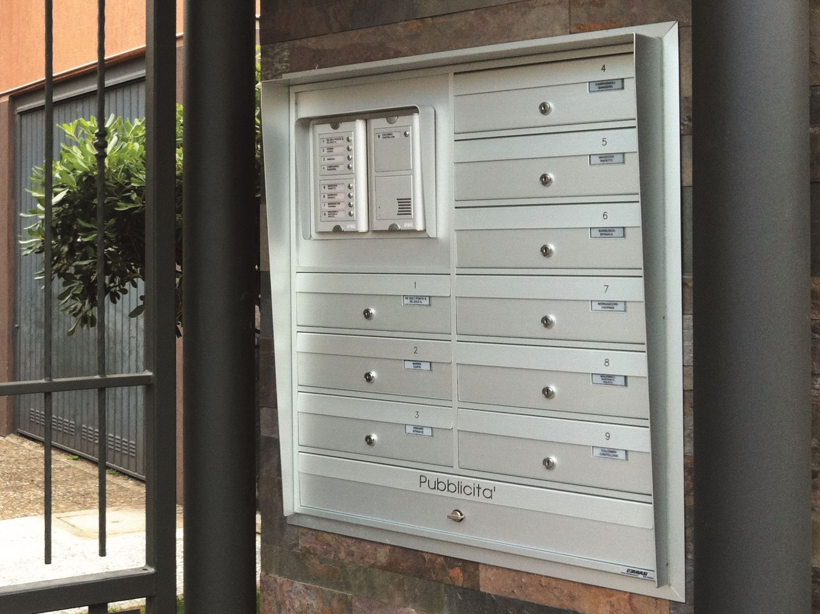 Открытый почтовый ящик RAVASI экстерьер ARCH-00072302