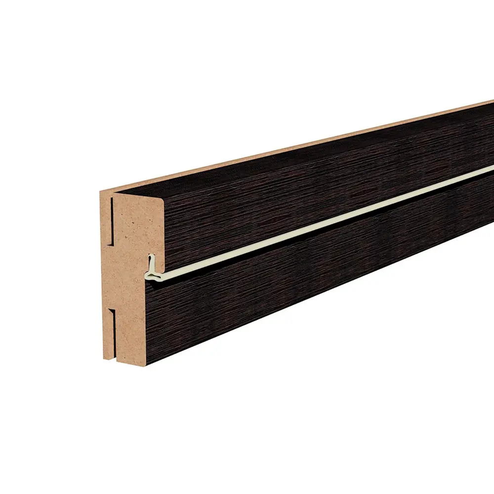 Дверная коробка телескопическая 2070х70х29 мм ПВХ цвет венге КРОНОПРОФИЛЬ STLM-2082934