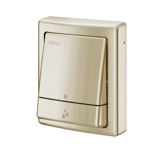 00449544 Отделка смывного клапана Salvágua матовым графитом Docol SQUARE