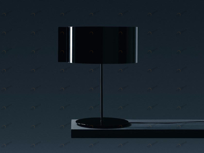 Oluce Настольная лампа прямого и отраженного света из металла с диммером Switch sun-id-1462042