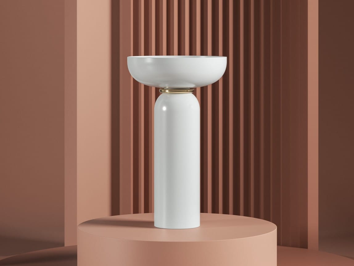 Керамическая круглая отдельно стоящая раковина ArtCeram Jolie ARCH-00022398