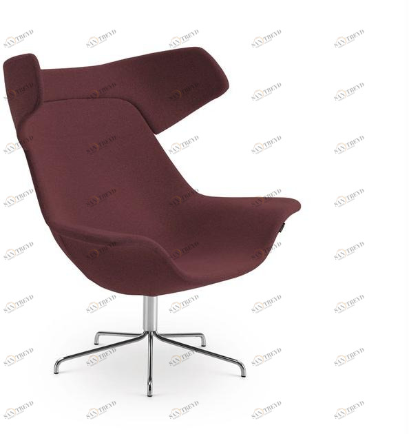 Offecct 5-спицевое поворотное кресло с подголовником Oyster sun-id-1462402