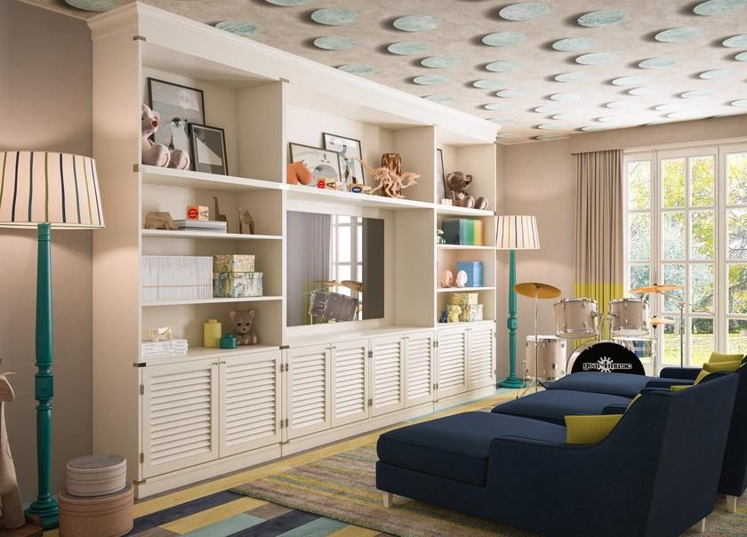 Caroti Торшер с тканевым абажуром Via montenapoleone 3034  - Вид №1