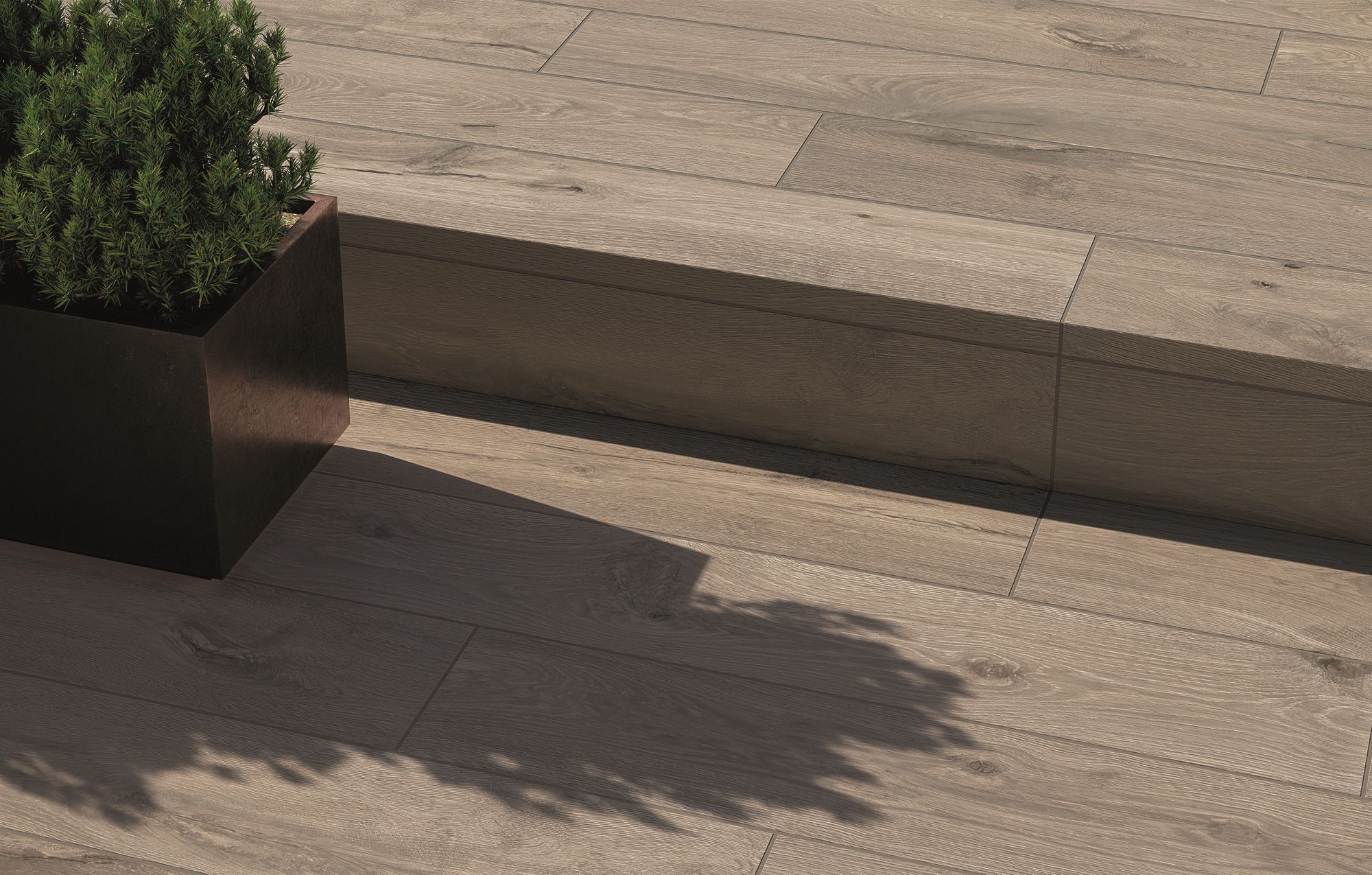 Пол / облицовка керамогранита под дерево FAP ceramiche Корни ARCH-00090361 - Вид №19