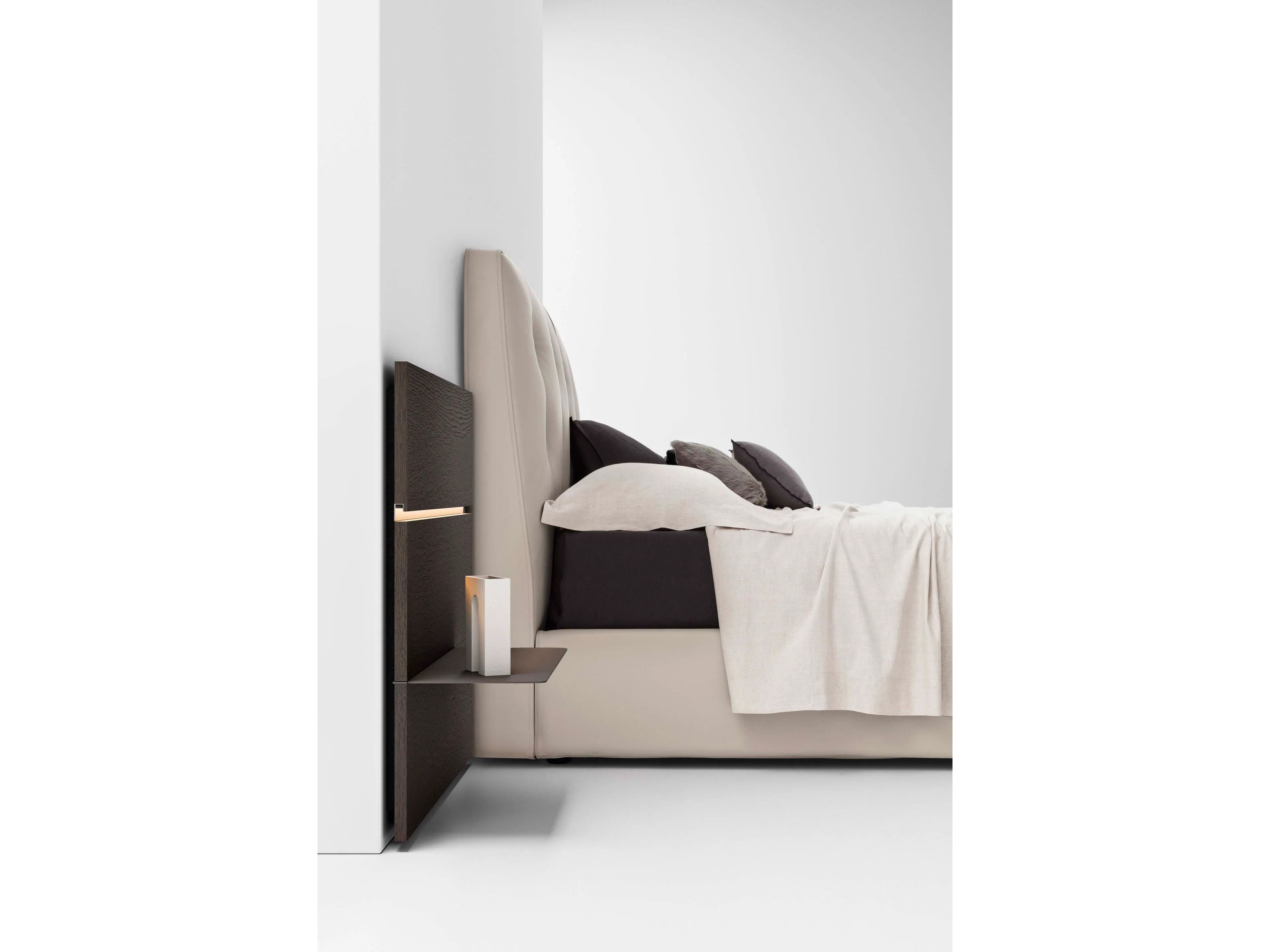 Высокое изголовье для двуспальной кровати со встроенными тумбочками Alf DaFrè SUITE SYSTEM 2 ARCH-00143538 - Вид №11