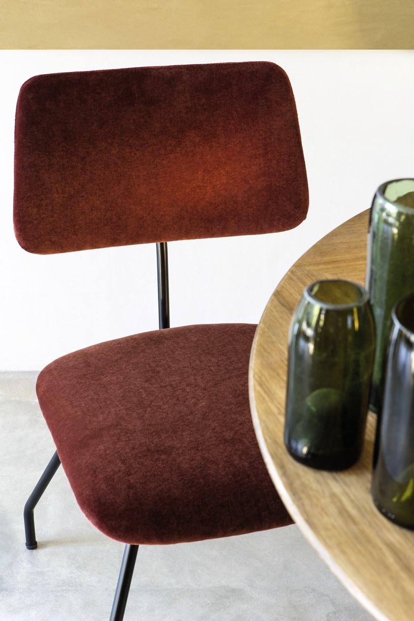 Élitis Однотонная бархатная ткань sun-id-1450951 - Вид №3