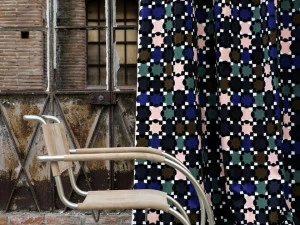 Élitis Вышитая ткань с графическими мотивами Effigie