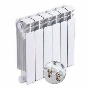 Радиатор биметаллический Rifar Base 200/100 5 секций нижнее правое подключение