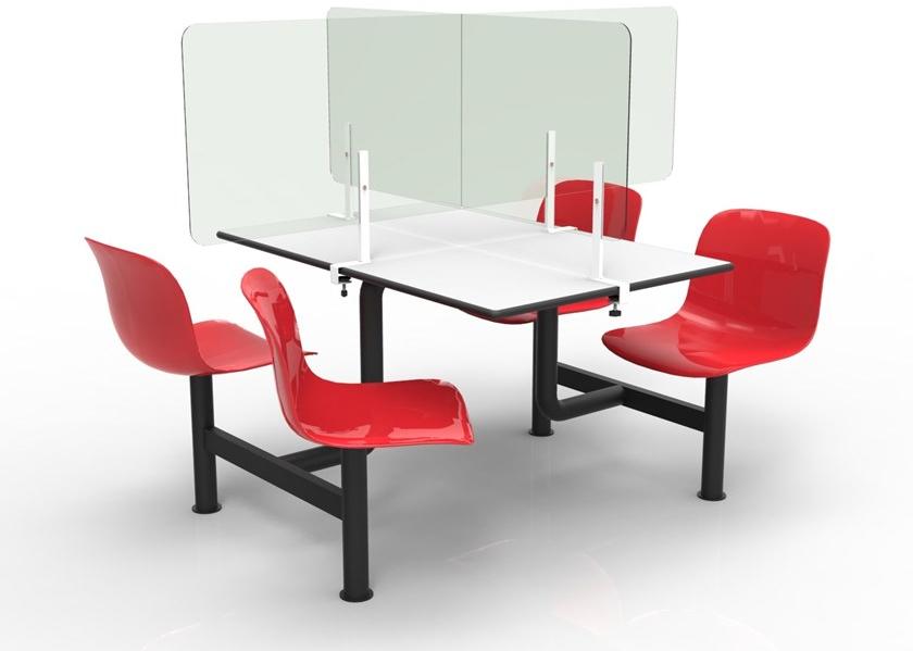 Steelbox by Metalway Скамья pmma parafiato барьер с зажимами Zen protect sun-id-1431804 - Вид №7