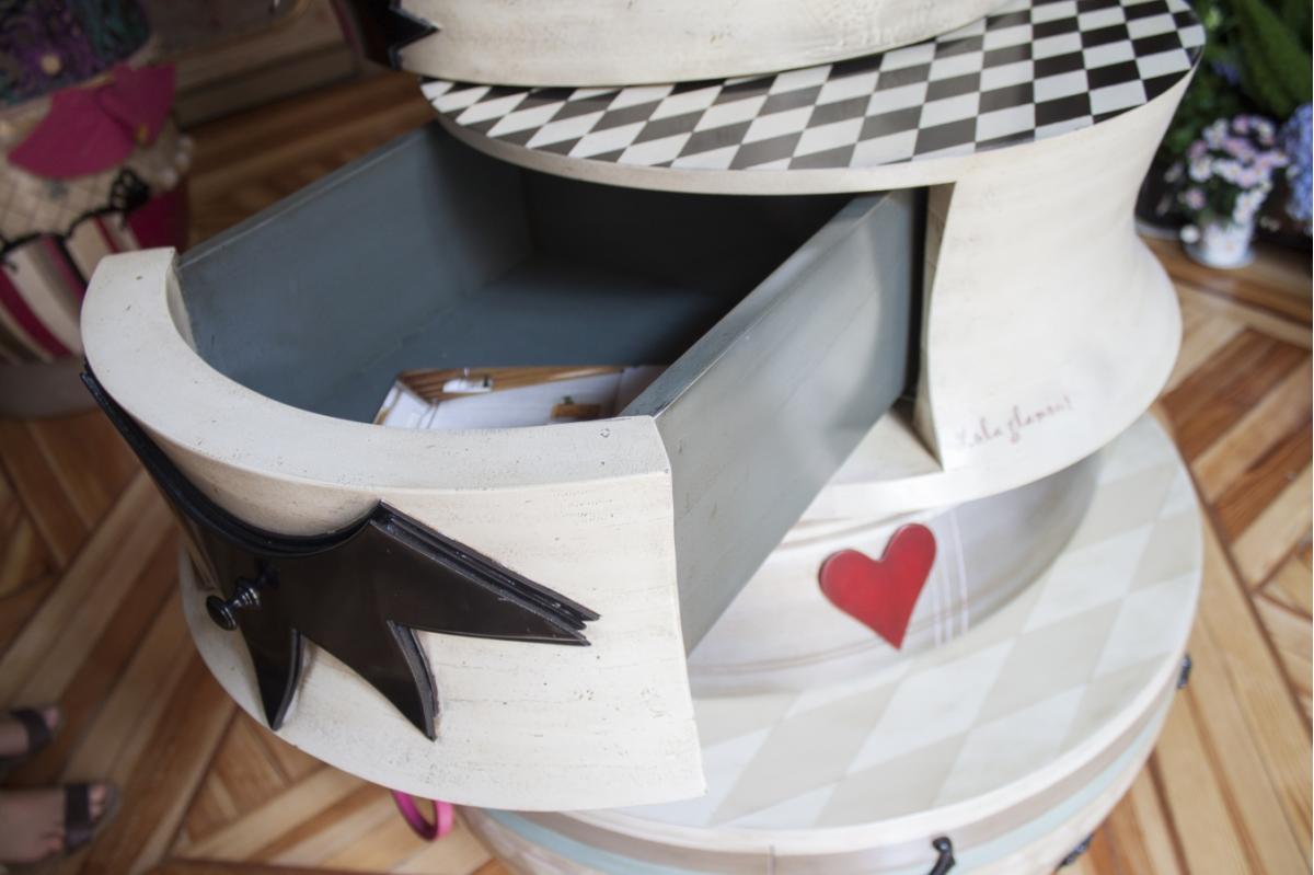 078872 Декоративный шкаф-матрешка Rey Lola Glamour Matrioska Santreyd - Вид №7