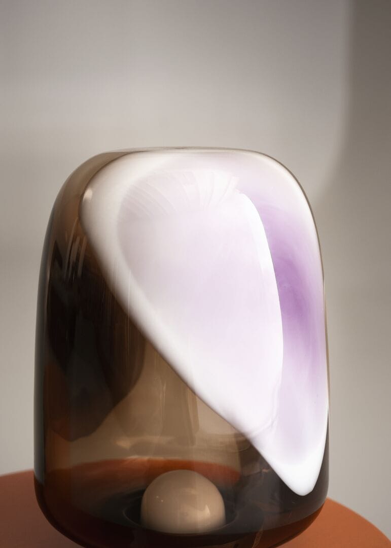 Светодиодная настольная лампа из дутого стекла Baxter Хайку ARCH-00062519 - Вид №4