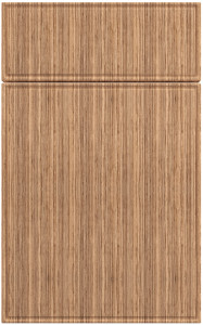 Фасады для кухни Модерн Фрезеровка «Сканди» Зебрано светлое №125