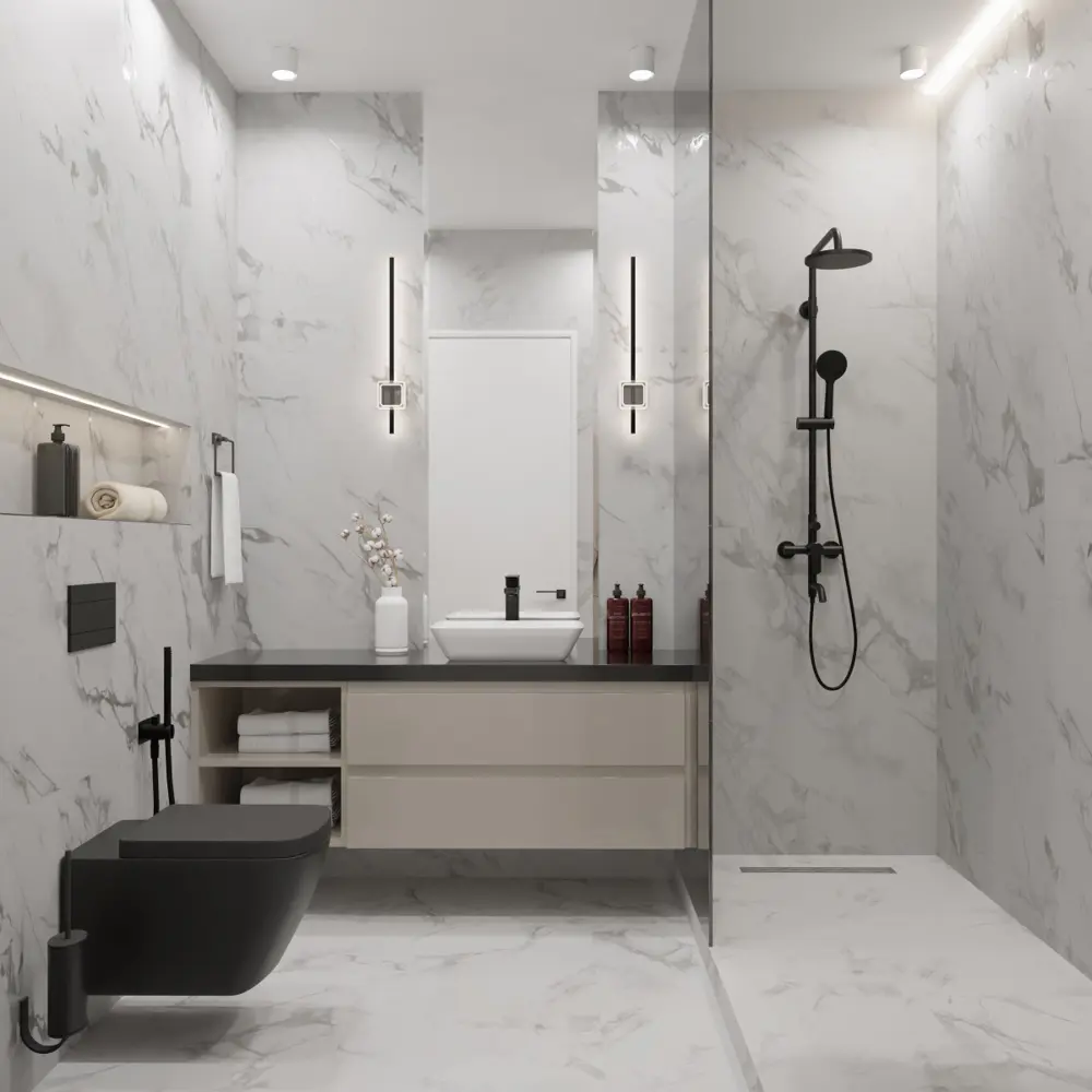 Глазурованный керамогранит NR130 60x60 см 1.44 м² матовый цвет белый 89458767 STLM-2047924 Santreyd Lamia
