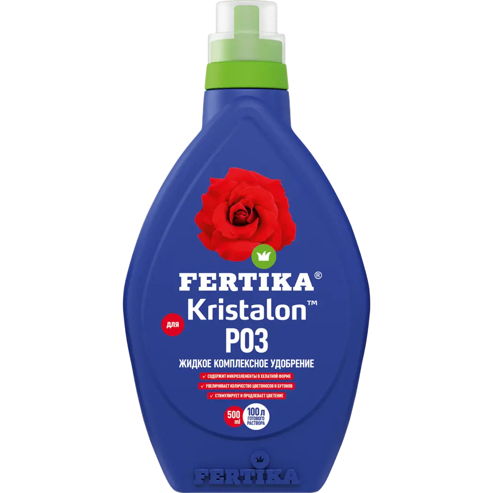 FERTIKA Кристалон — жидкое удобрение для роз и цветущих растений 18415685 STLM-0010728